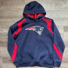 New England Patriots NFL Youth Hoodie Size Large