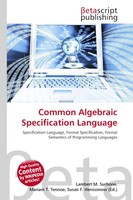 Lambert M. Surhone (U. A.) | Common Algebraic Specification Language | Buch