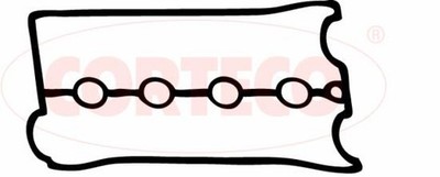 Corteco 440003P gasket, cylinder head cover for Daewoo