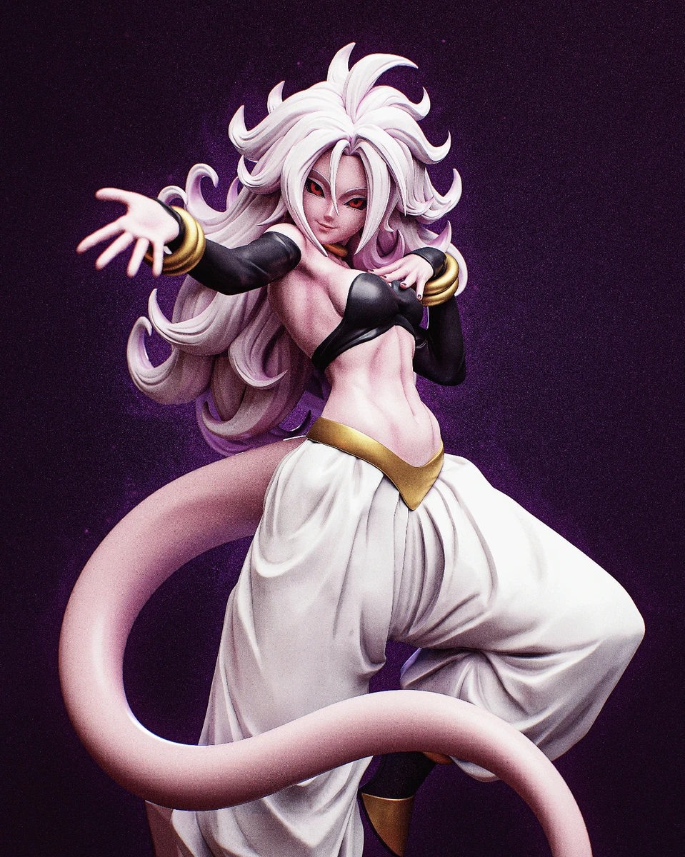 Figura Android 21 -Dragon Ball-Resin Print 12K- 1:6 UNPAINTED (Ask for Painted)
