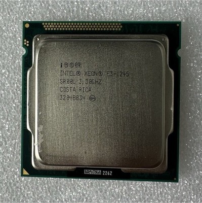 Intel Xeon E3-1245 SR80L 3.3GHz Quad-Core CPU Processor by Intel