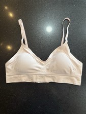 Ralph Lauren Seamless Bra Adjustable Straps Hook And Eye Closure Medium