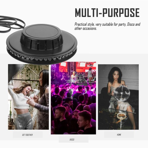 Novelty Sunflower Shaped Voice-Activated /Auto Rotating 48-LED RGB Light LED - Picture 7 of 12
