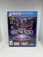 SEGA Genesis Classics (PS4) PLAYSTATION 4 Case And Game NO POSTER- Tested