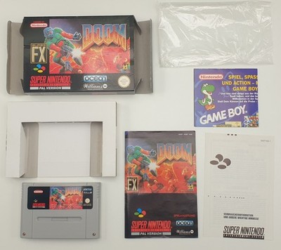 Doom - Super Nintendo (SNES) - CIB / Komplett in OVP mit Anleitung (PAL)