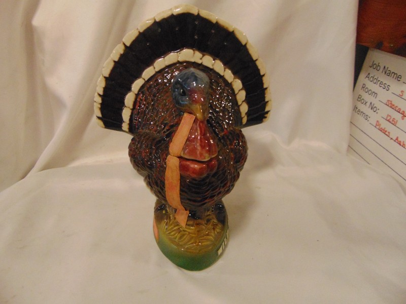 Large Strutting Wild Turkey #8 Decanter by Wild Turkey-EMPTY