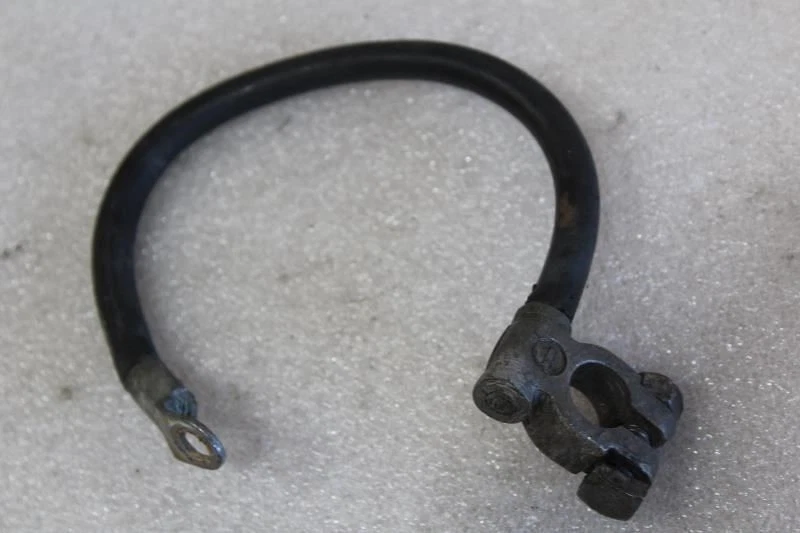 1986 1987 1988 1989 1990 1991 MERCEDES 420SEL CABLE BATERÍA NEGATIVO CABLE Foto 2 de 4