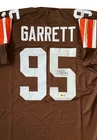 Myles Garrett Cleveland Signed Brown Football Jersey BAS