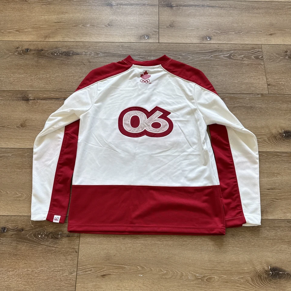 HBC Team Canada Hockey Jersey Womens M 2006 Torino Turin Winter Olympics Vtg Y2k - Image 2 of 4