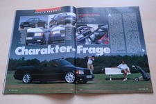 Rallye Racing 10/1992 Mercedes 300 CE-24 Cabrio W124 von Brabus mit 285PS besser