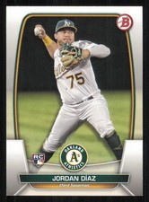2023 Bowman #61 Jordan Diaz RC