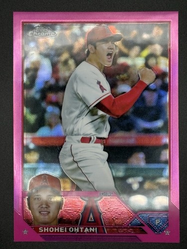 2023 Topps Chrome - Shohei Ohtani #17 Pink Refractor