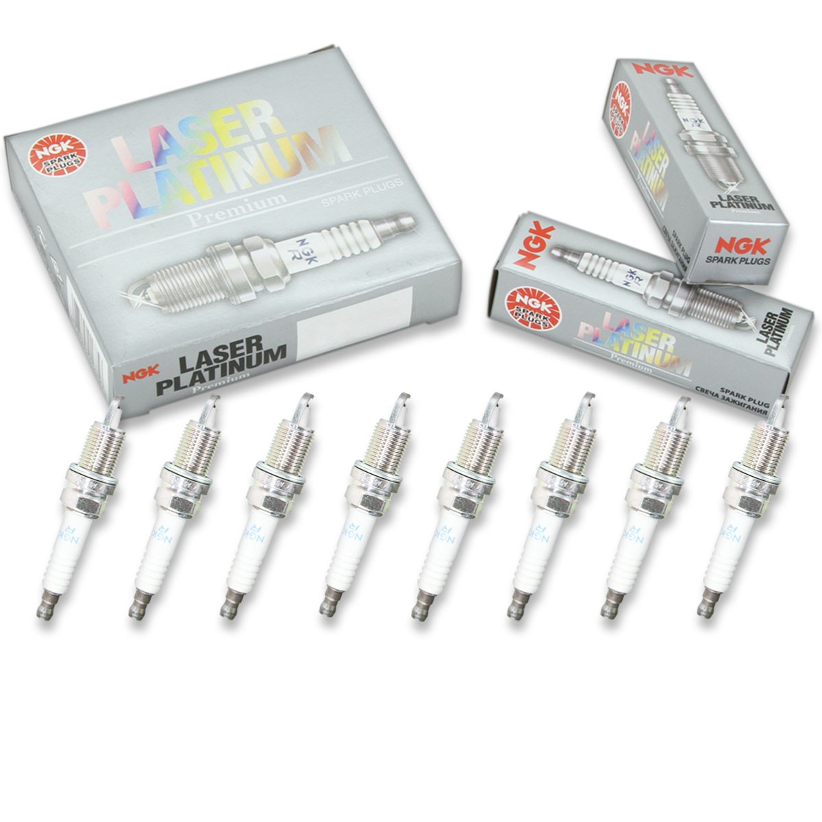 8 pc NGK 7781 ZFR5LP-13G Laser Platinum Spark Plugs for SZFR5LP13G RC12PEPB5 il