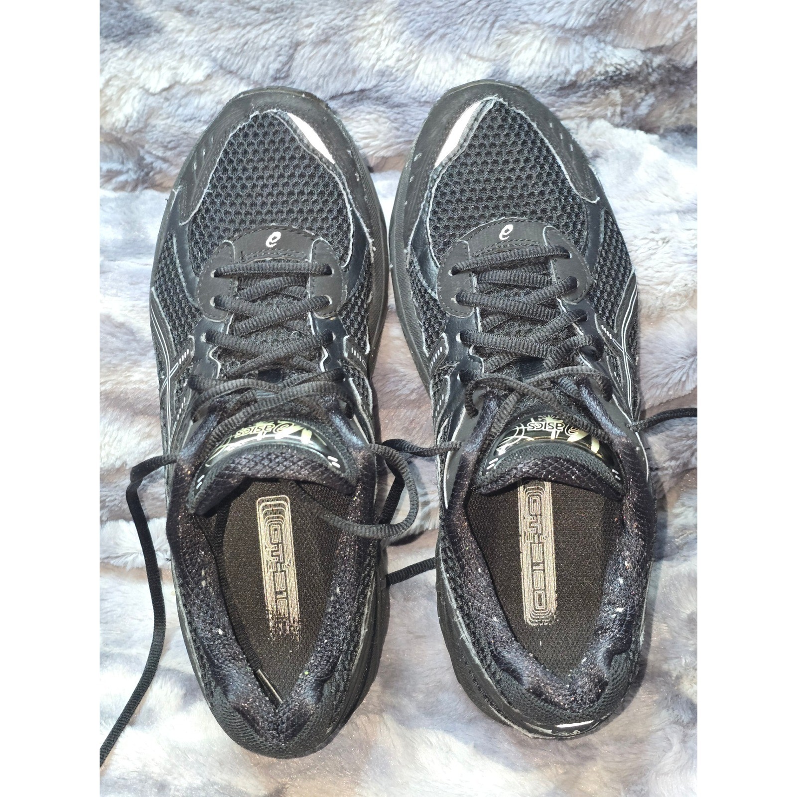 Asics GT-2160 Running Shoes Black T154N Low Top Sneakers Size 9.5 thumbnail 6