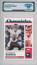 2022 Panini Chronicles DESMOND RIDDER #40 Teal Rc 💎DSG 10 Gem Mint