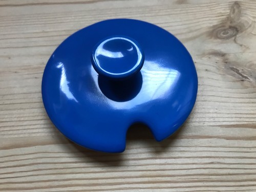 Dibbern Solid Color Zuckerdose samt Deckel Blau = Kornblume neuwertiger Zustand - Bild 2 von 12