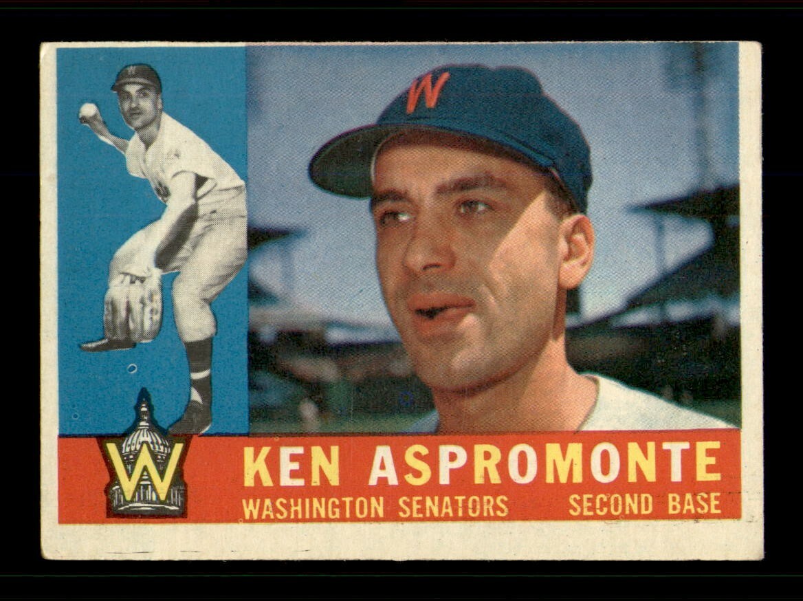 1960 Topps Set Break #114 Ken Aspromonte EX *OBGcards*