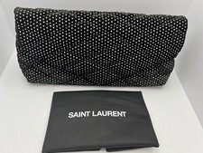 Saint Laurent Large Sade Studded Clutch