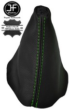GR?N FADEN LEDER SCHALTMANSCHETTE SCHALTSACK F?R CITROEN XSARA PICASSO 99-10