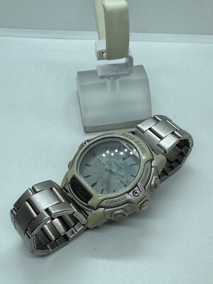 Vintage Casio ABX-23 m2358 Data Bank World Time Japan WR100 Wrist