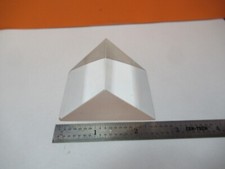 LARGE OPTICAL GLASS PRISM LASER OPTICS AS PICTURED W8-A-34