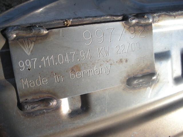 Porsche 911 GT3RS Side Mufflers Porsche 991.2 991.1 Gt3 RS