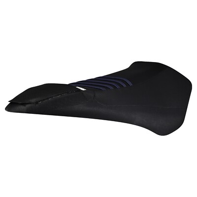 2011-2018 Yamaha APEX SE XTX Snowmobile Seat Cover all BLACK/KTM BLUE ribs #419