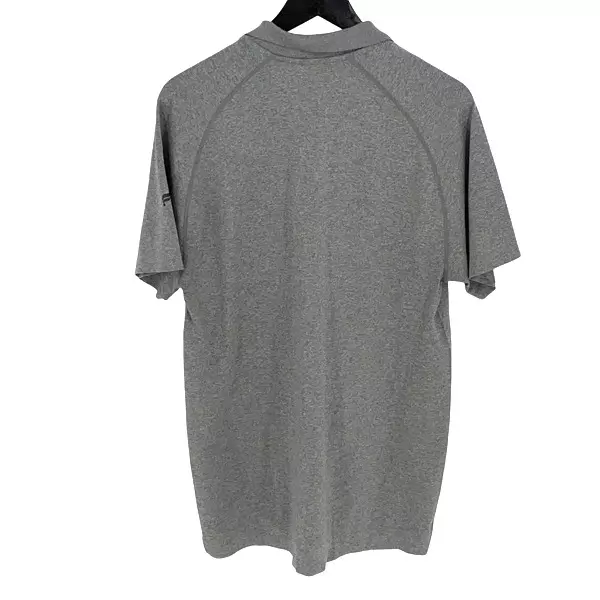 fabletics heather the training day short sleeve polo shirt