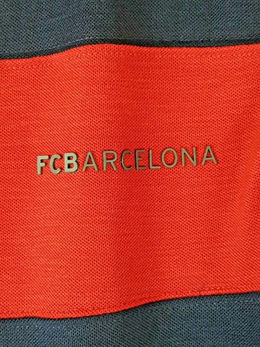 FCBARCELONA Short Sleeve Polo Mens Size M BNWT Soccer Polo Top - Picture 4 of 13