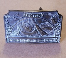 Hunting Petersen Publishing Company Lewis Buckles 1978 Vintage Brass Belt Buckle