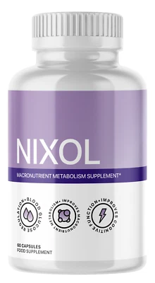 NUTRIZET Nixol | Metabolism Supplement | One Month supply | 60 Capsules | Vegan