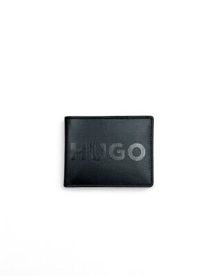 Herren HUGO Geldbörse schwarz mit Logo - Tyler_O_6 CC
