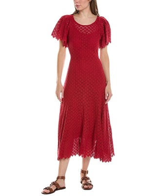 The Great The Harmony Maxi Dress Women's Red 0