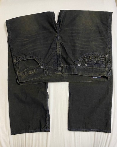 TRUE RELIGION - BLACK BRONZE JEANS - 40X33 - Picture 4 of 4