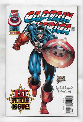 Captain America 1996 #1 Very Fine | eBay