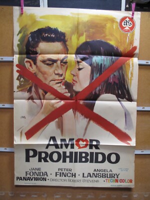 A9854 AMOR PROHIBIDO JANE FONDA PETER FINCH