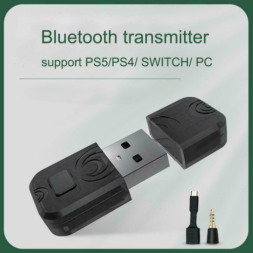 PS5/PS4 Adattatore USB Wireless Bluetooth Dongle Ricevitore per cuffie N7C1  | eBay