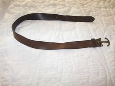 Crew Cuts Brown Leather Belt Sz M Anchor Italian Leather