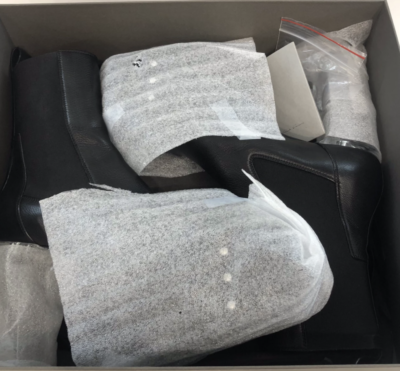 靴 rick owens kiss boots 42 RICK OWENS Mens Sz 42 US 9 SS21 PHLEGETHON Kiss Black