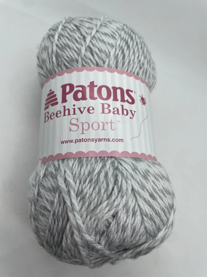 Patons Beehive Baby Sport Yarn. Lot Includes 6 New Skeins Of One Color (BGM) - Image 3 of 4