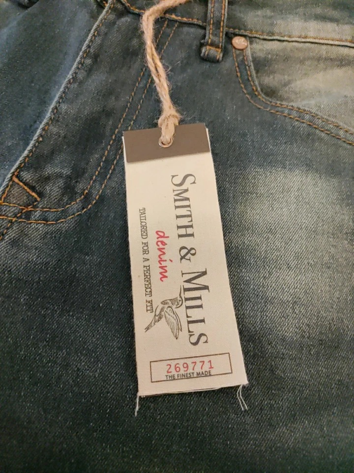 Denim elástico Smith And Wills talla 32 x 32 Foto 2 de 4