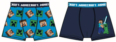 Minecraft Boxershorts 2er Pack Slips Unterhosen Größen: 116 128 134 140 152
