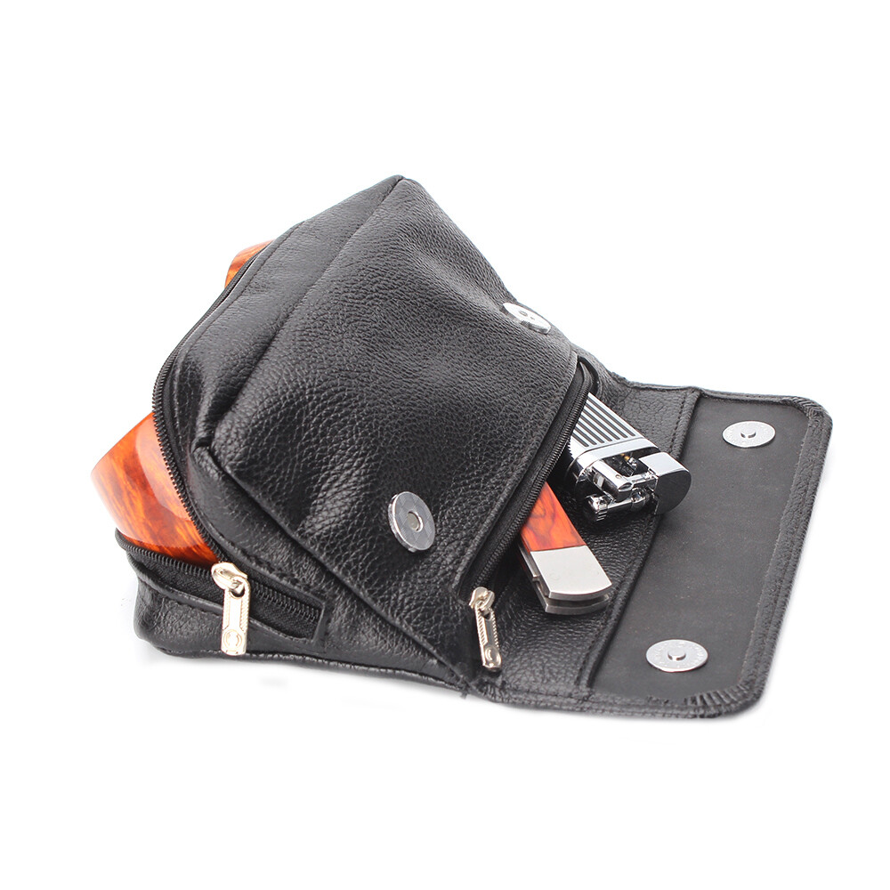 Porta-Tabacco Brebbia "a Sacchetto" In Pelle | Rolling Tobacco - Foto 7