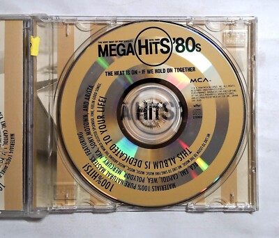 MEGA HITS'80S - THE VERY BEST OF POP SINGLES 8 1978-1989 DRF-3608