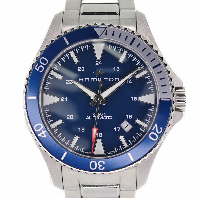 Hamilton Khaki Navy Blue Men's Watch - H823450 for sale online | eBay
