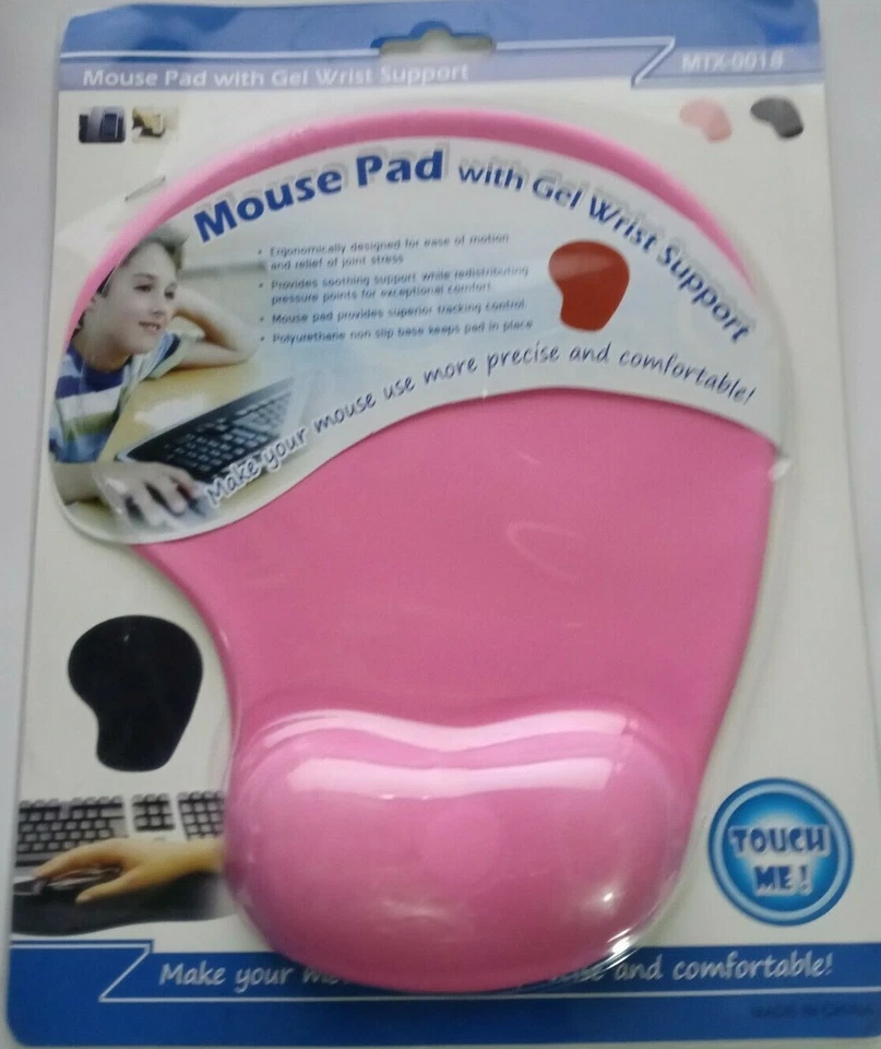 Ergonomic Mouse Pad with Wrist Support, Gaming Mouse Mat with Gel Wrist Rest, Ea - Image 4 of 4
