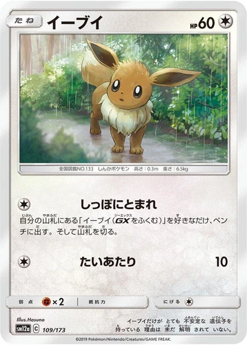Eevee 109/173 Sm12a: Tag Team GX: Tag All Stars
