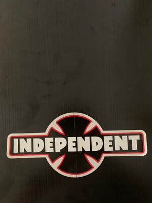 Independent Truck Skate Sticker,  #84,  12'' X 5 1/2 '', Vintage,  Extra Large.