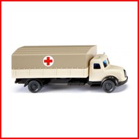 Wiking 094904 Drk - Pritschen-Lkw (Magirus) 1:160 Spur N