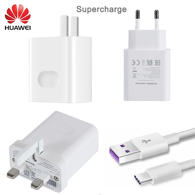 HUAWEI Mate20 Pro 本体 充電器付き Original Huawei SuperCharge 5A Super Charging Adapter P20 P30 Pro